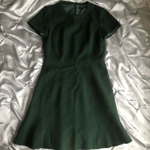 Madewell green wool dress Size 2